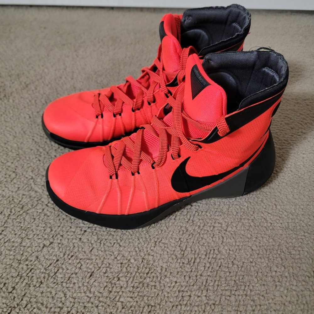 Nike Hyperdunk 2015 Shoes Mens Size 8 Red Basketball Sneakers 749561-600